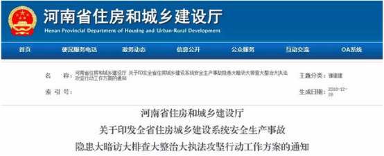 年底大检查来了！多地发文：全面排查在建项目，整改不力要严管重罚！